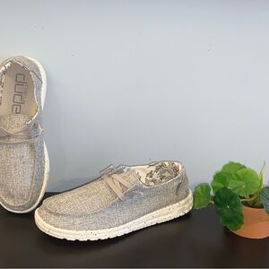 Hey Dude-Wendy Gray Women's Flats